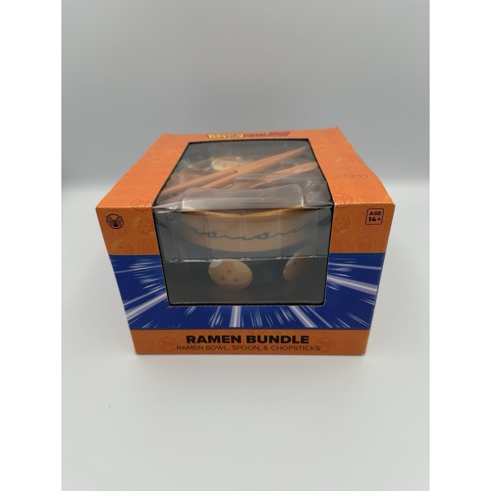 Dragon Ball Z Ramen Noodle Bowl Bundle with Spoon & Chopsticks Culturefly New